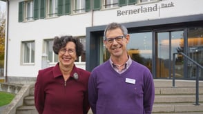 Johanna Steiner und Bruno Nussbaumer, Inhaberin und Inhaber der HörAide GmbH aus Oberburg